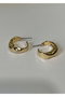 Heliophilia Silver Pendientes de Latón Dorados